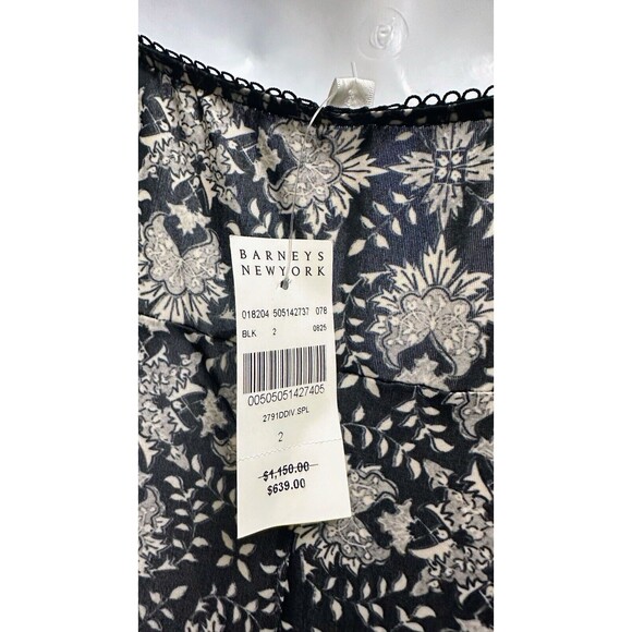 Zimmermann Floral Slip Dress NWT Size 2 V-Neck Retail $1150 Elegant - Picture 4 of 7